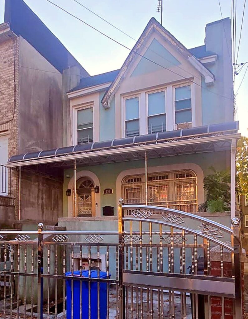 635 St Lawrence Ave, Bronx – front of the two-family house